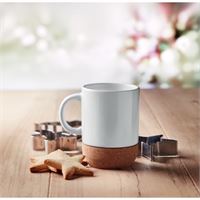 TAZZA CORK IN CERAMICA E SUGHERO